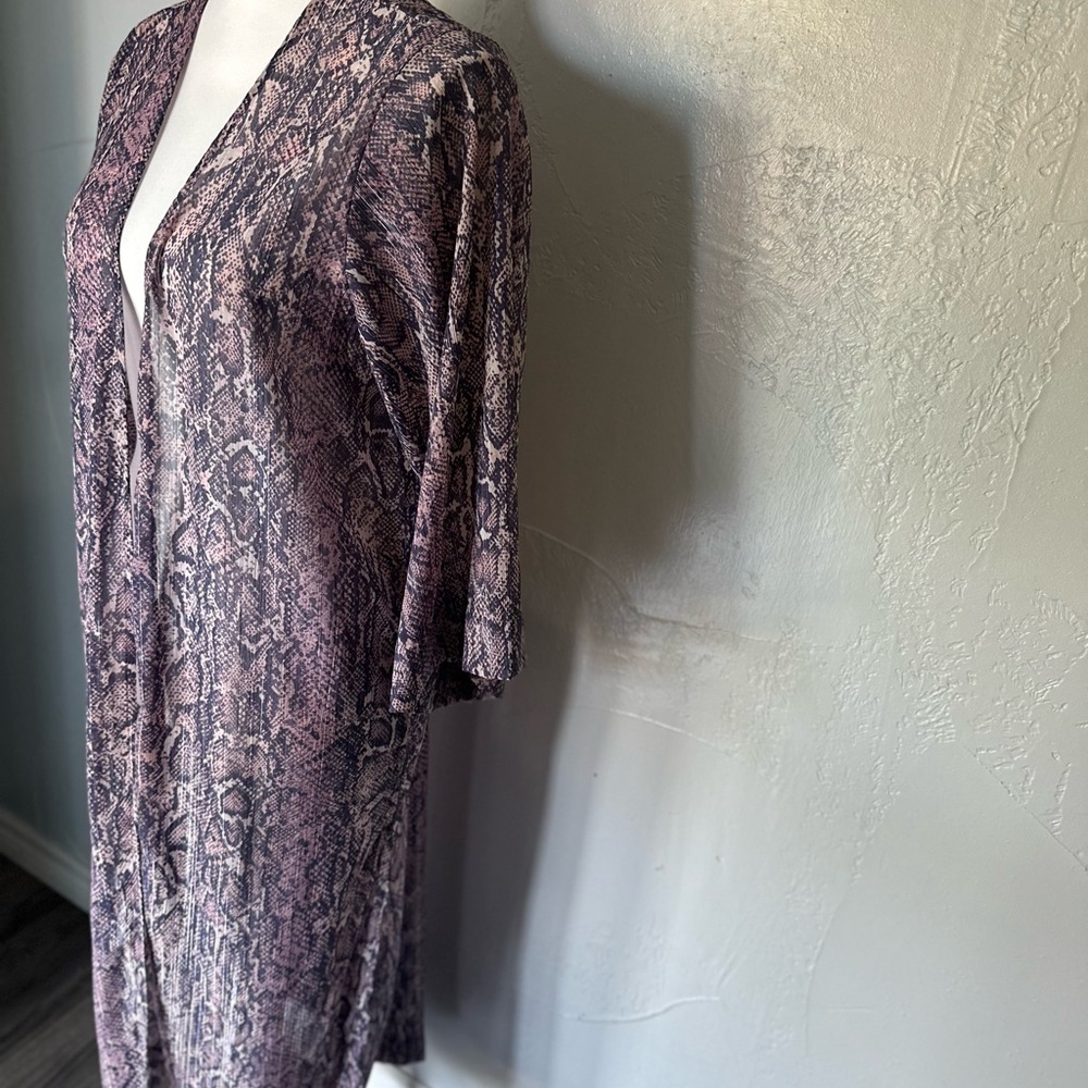Jessica Simpson Purple Boxy Tunic Top - Picture 2 of 10